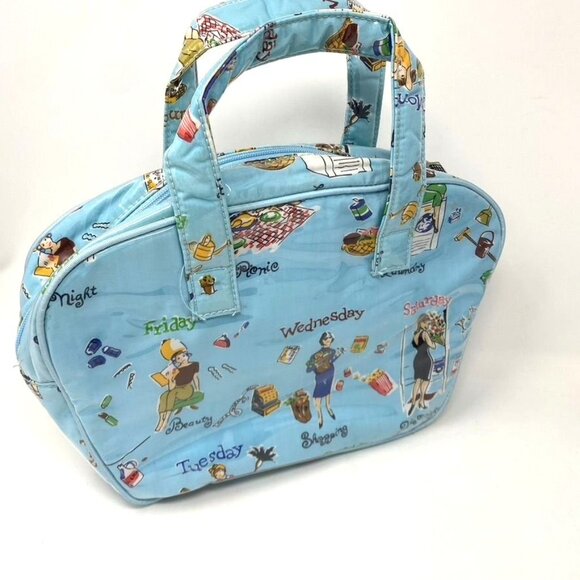 Nick & Nora 1950's Retro Inspired A Woman's Days Cosmetic Bags (3) Travel - Picture 3 of 16